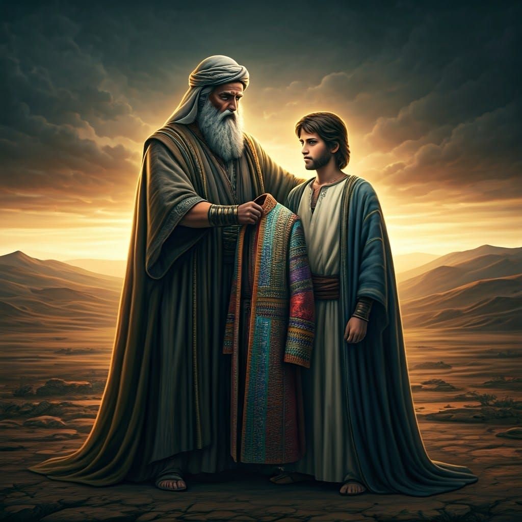 The rainbow coat for Joseph  by @undefined