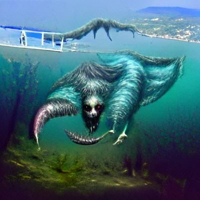 Thalassophobia sea monster