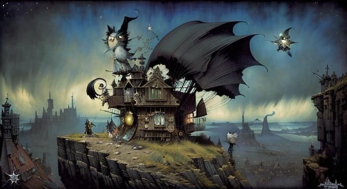 (Shout:1.5) epic (rock and roll) masterpiece (by Gris Grimly...
