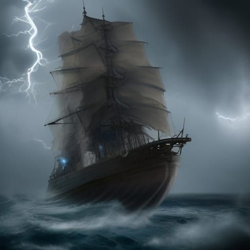 ghost pirate ship