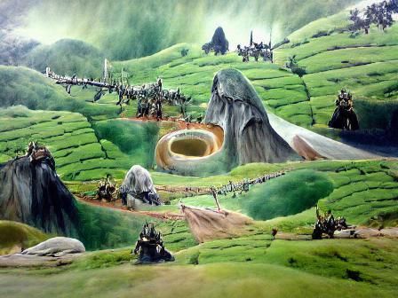 Nucleair marketing Verzorgen The Lord of the Rings Landscape by Narayan Shridhar Bendre - AI Generated  Artwork - NightCafe Creator