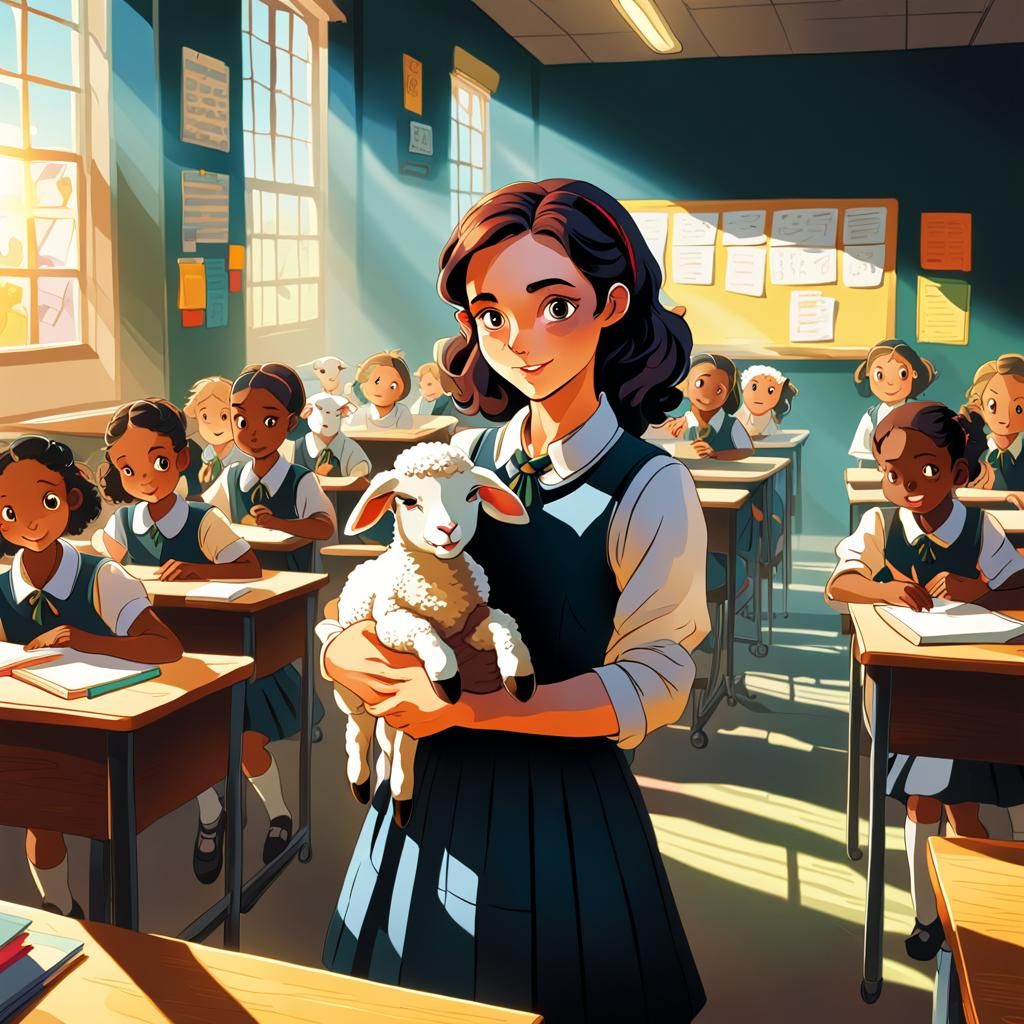 Mary had a lamb  by @JinnB