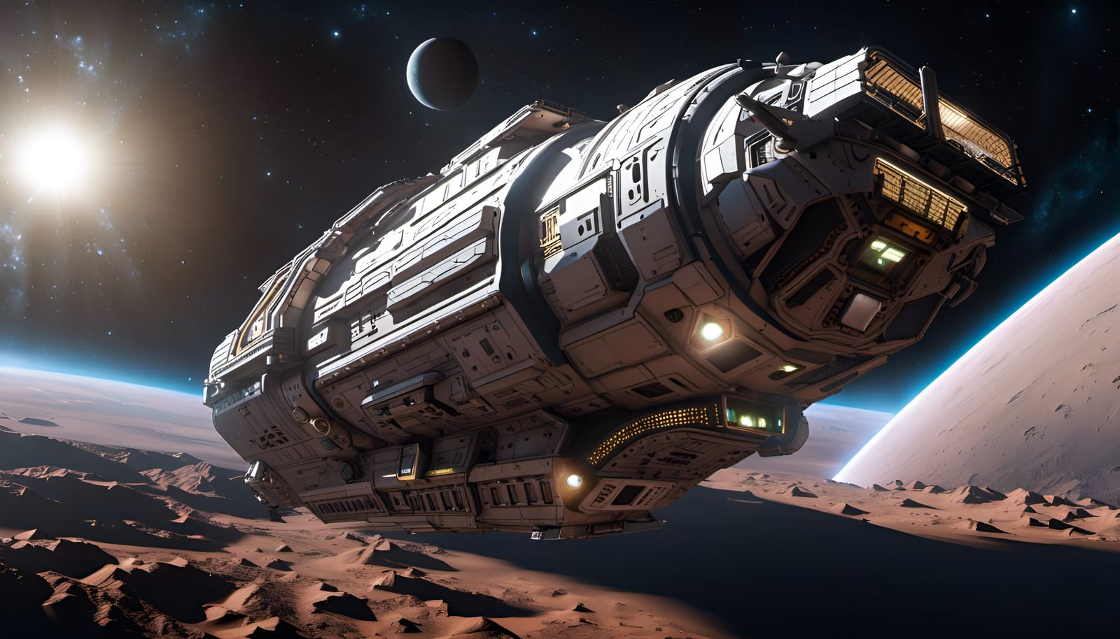 Explorer Vessel AI Generated Artwork NightCafe Creator