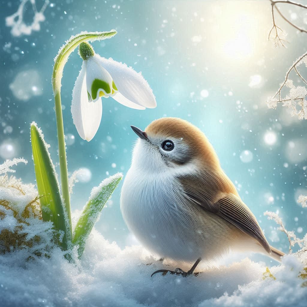The Winter Bird 😁😁😊🥳