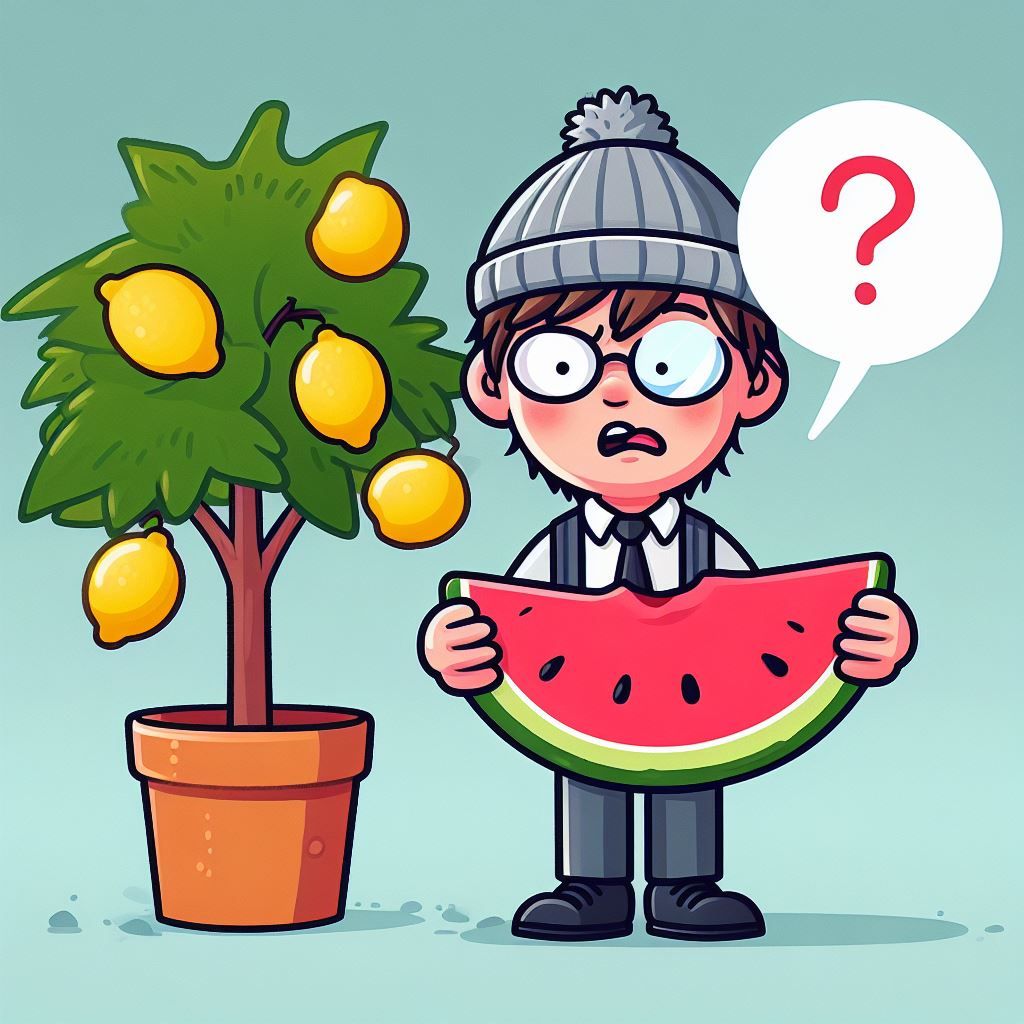 When life gives you melons, you might be dyslexic.