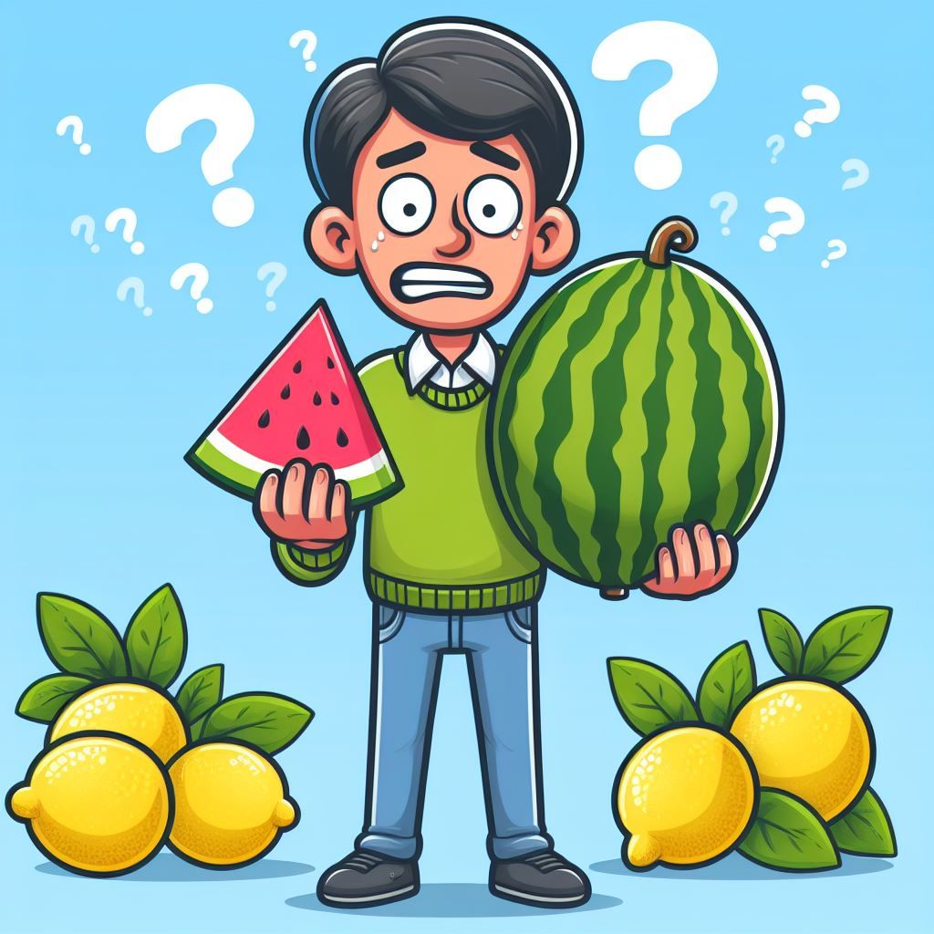 When life gives you melons, you might be dyslexic.