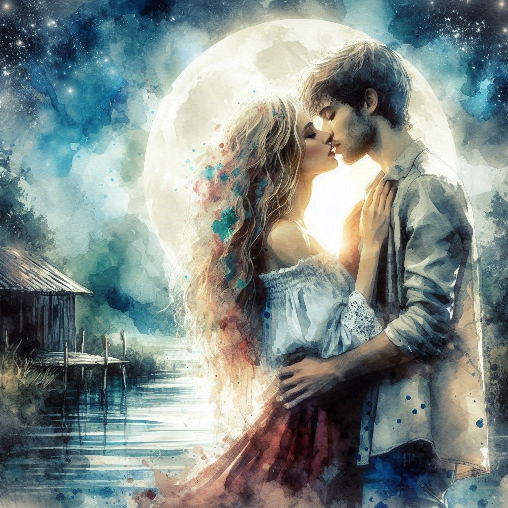 under the moon  by @Angelika