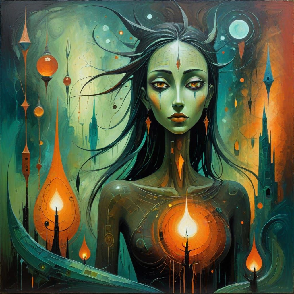 Surreal Female.  by @proofman