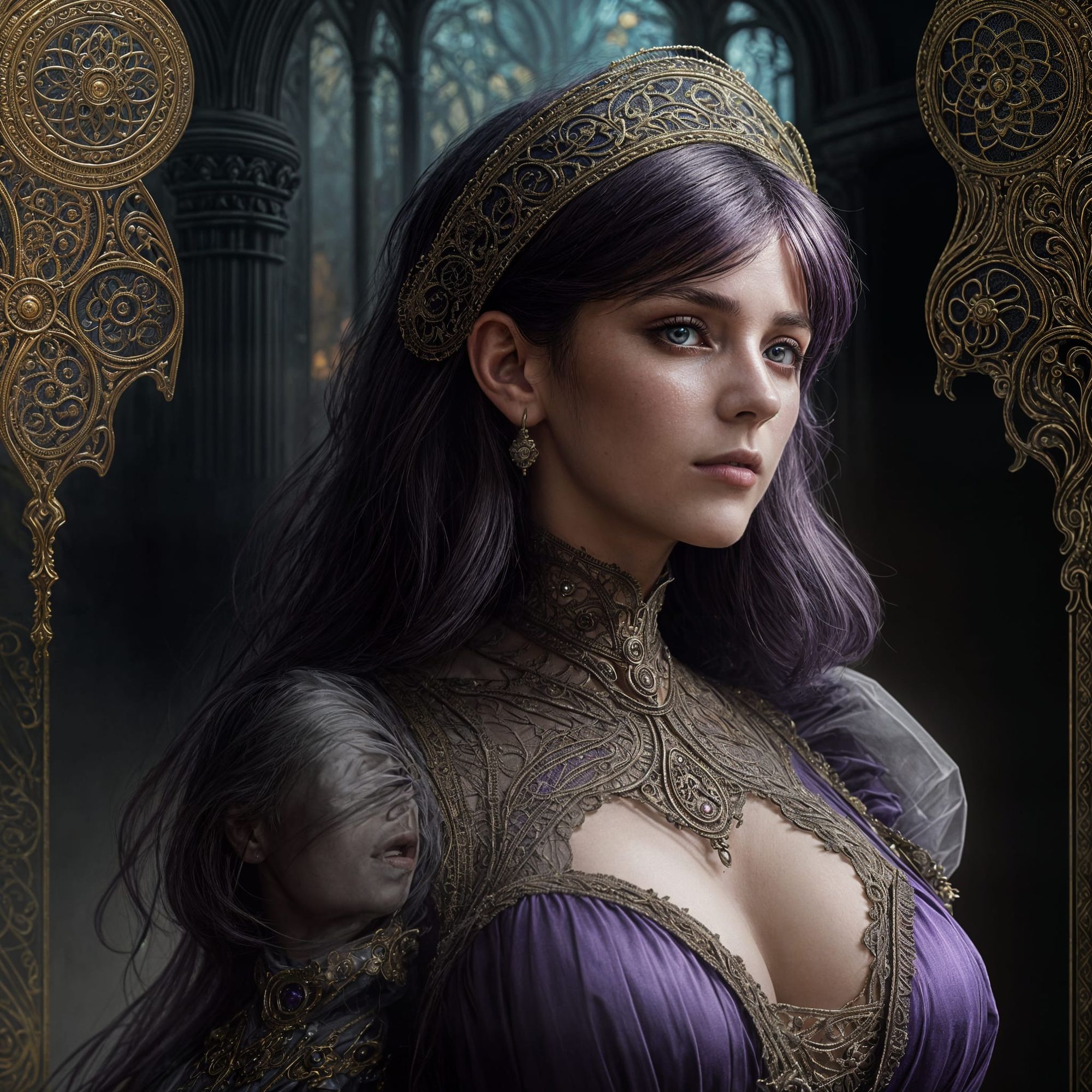 Victorian era woman a masterpiece, 8k resolution, dark fantasy concept art, by Greg Rutkowski, dynamic lighting, hyperdetailed, intricately ...