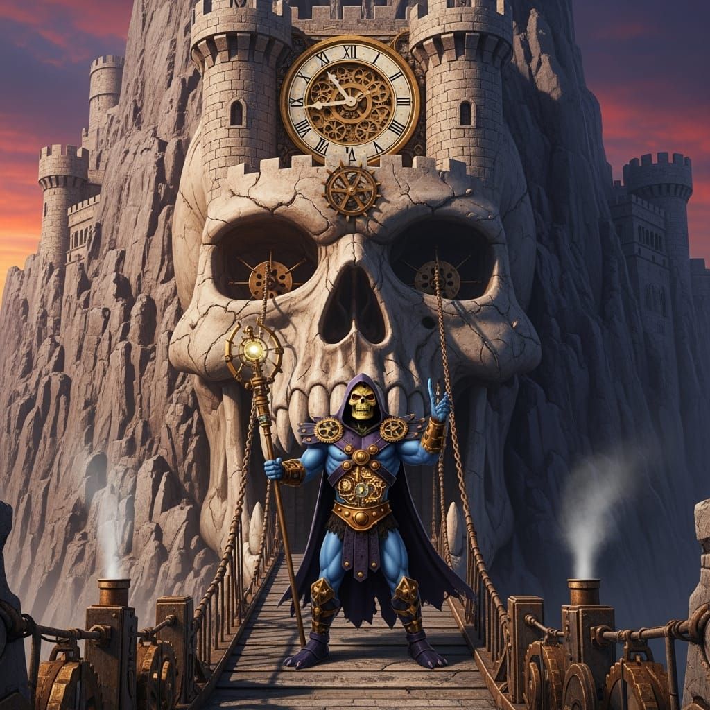 Steampunk Castle Greyskull