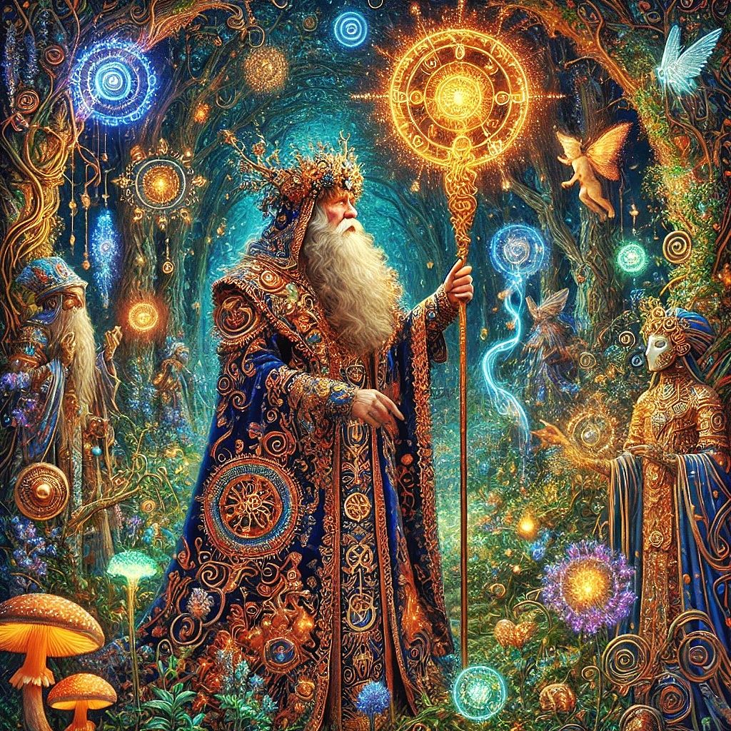 Wise Wizard magical.