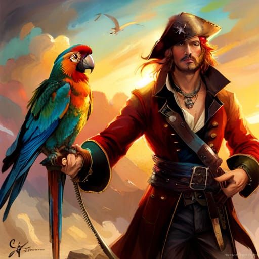 Pirate  by @Hellequin