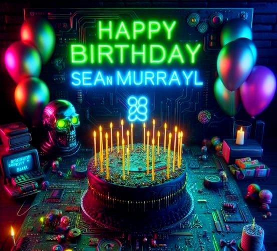 2/05/2025-Happy Birthday Sean Murrayl Art By Archangel Tara