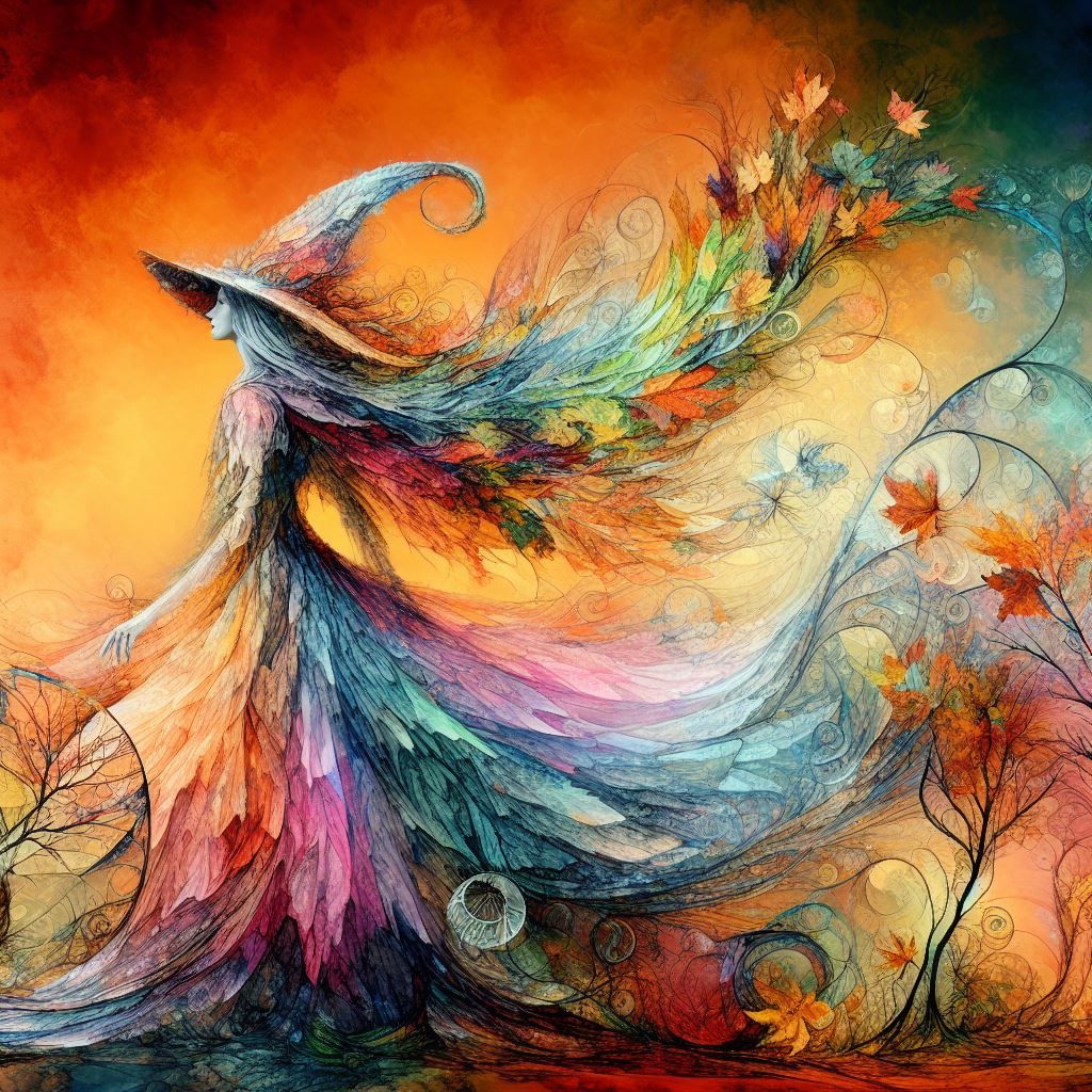 Autumn Fairy Witch