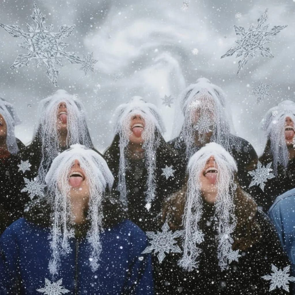 Worst snowflake catchers...EVER!