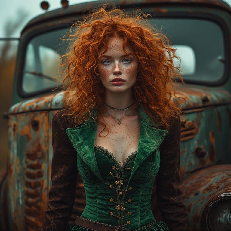 Redheaded portrait