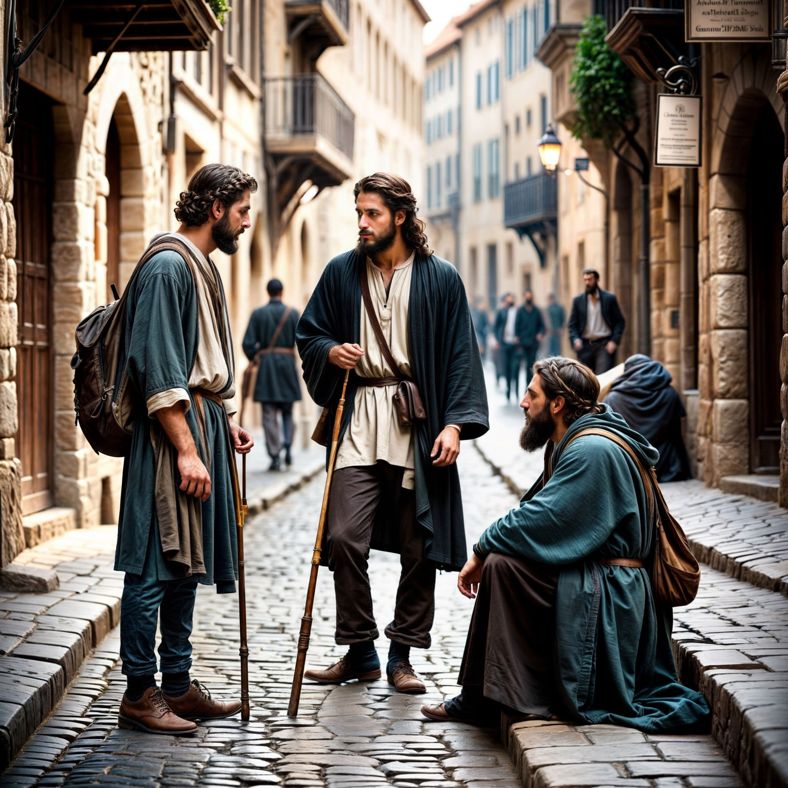 Peter and John went to pray . . .