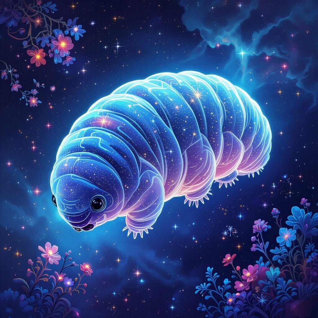 Tardigrade Cosmic  by @IMO