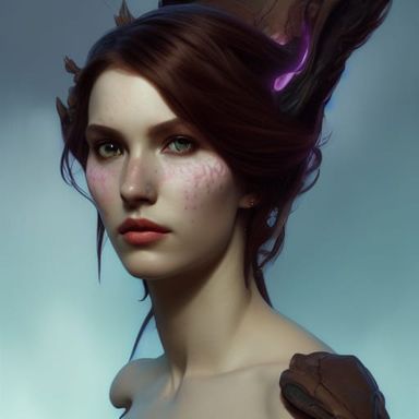 Lilith head and shoulders portrait, 8k resolution concept art portrait