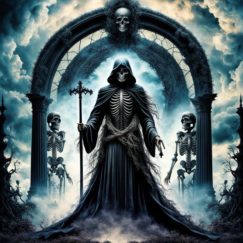 Novo's Garage  Grim reaper art, Beautiful dark art, Grim reaper