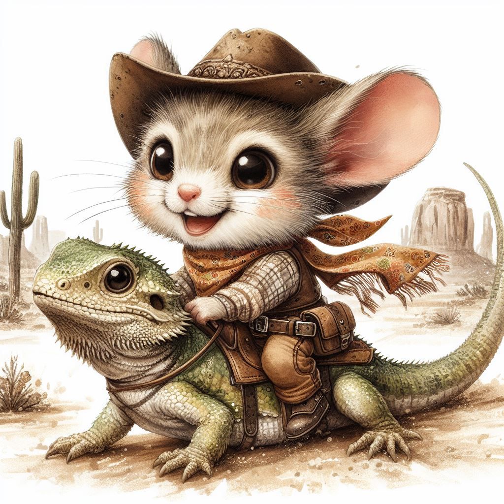 Wee Little Lizard rider