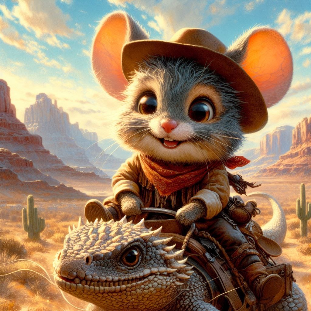 Wee Little Lizard rider