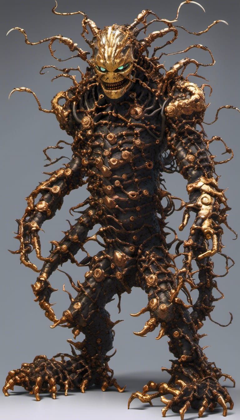 <lora:Lava world:1.0> A full-body image of a creature of cha...