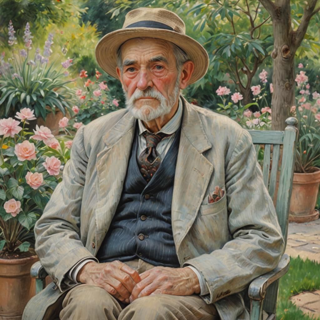 Old Eccentric Man