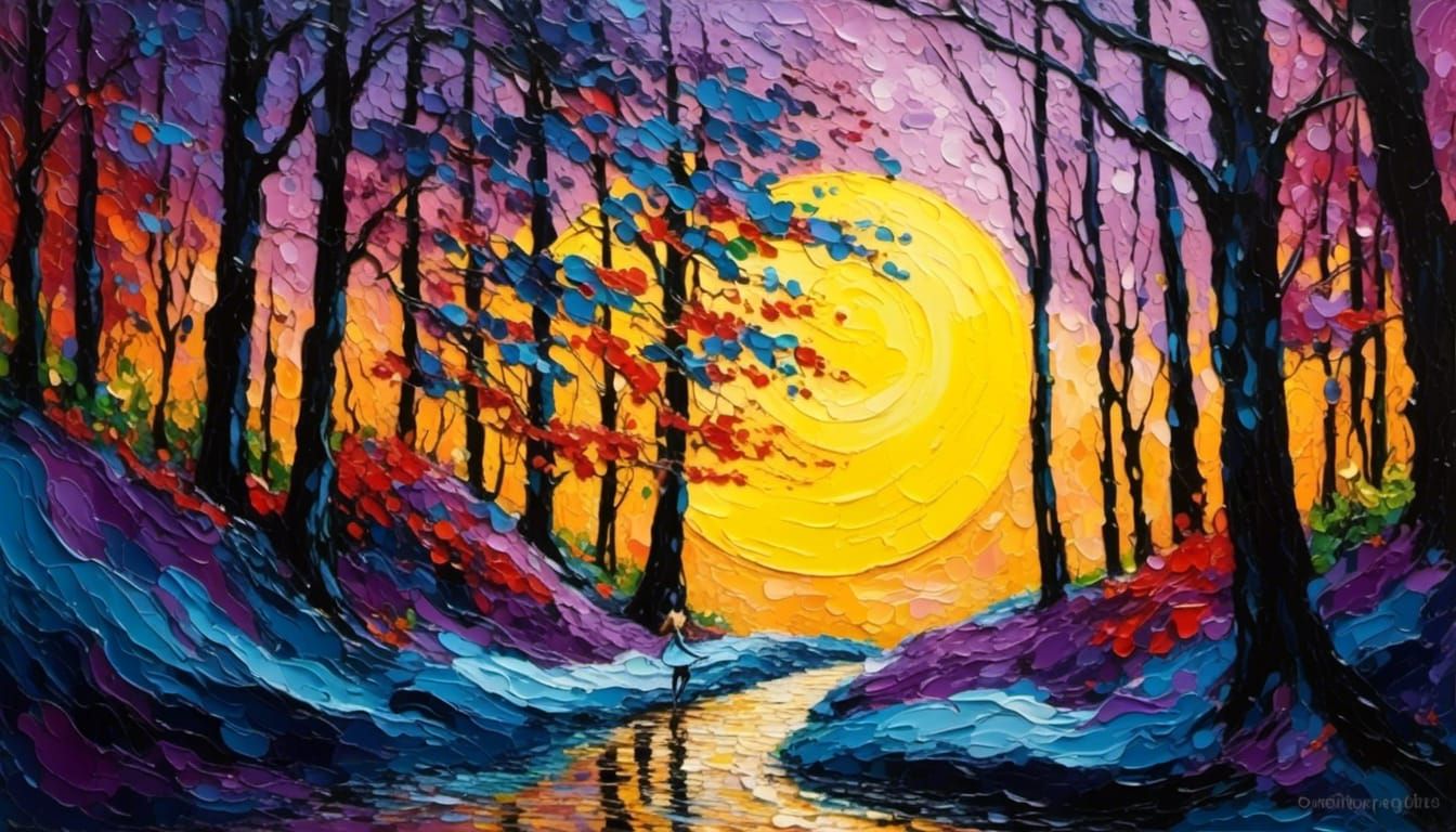 Beautiful sundown <lora:Vivid Femme Faces:1.0> 