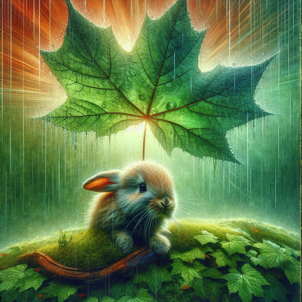 Rainy Day Bunny 04