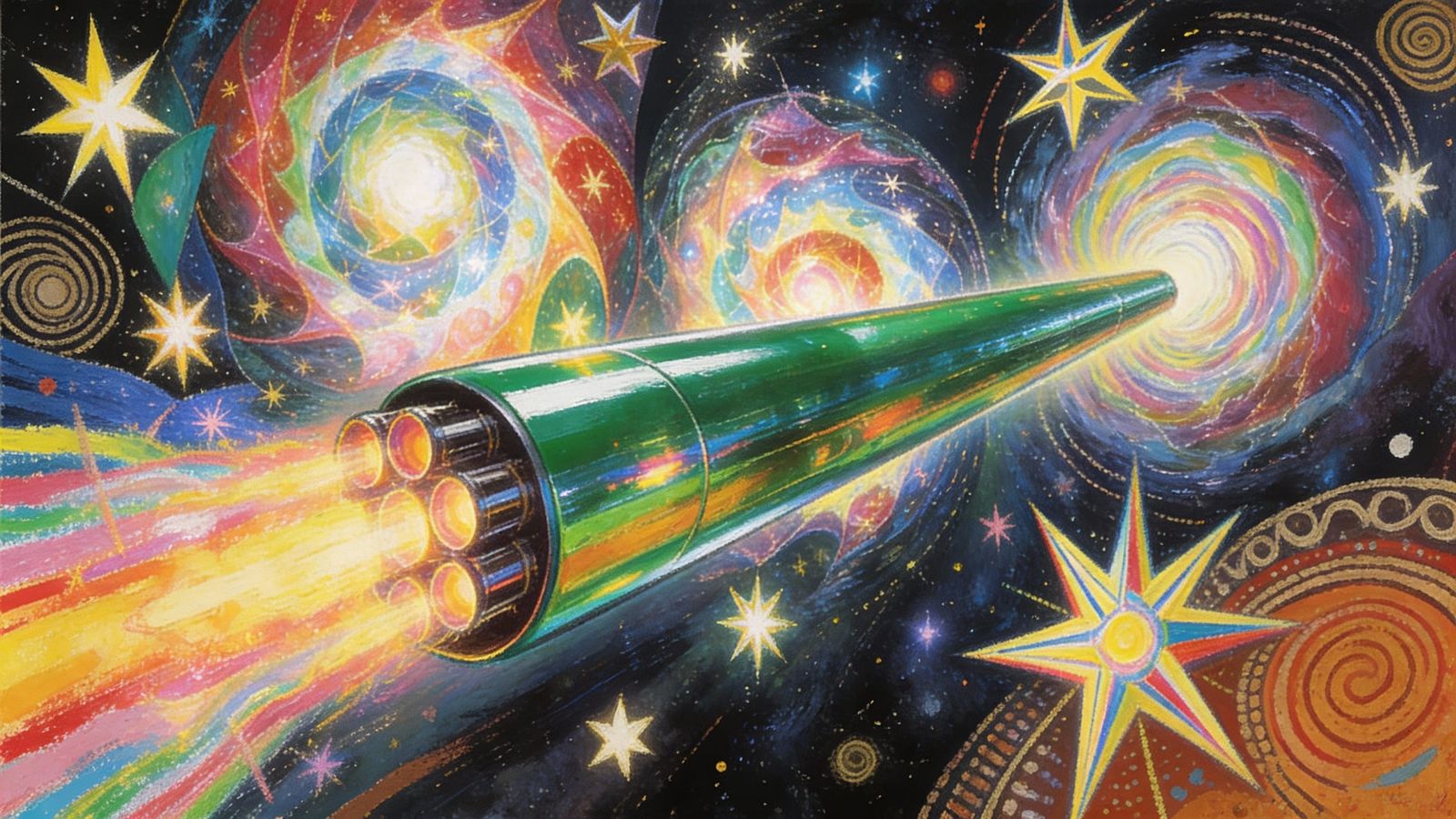 A seamless, perfectly looping 10-second cinematic space sequence where the first and final frame are visually identical....