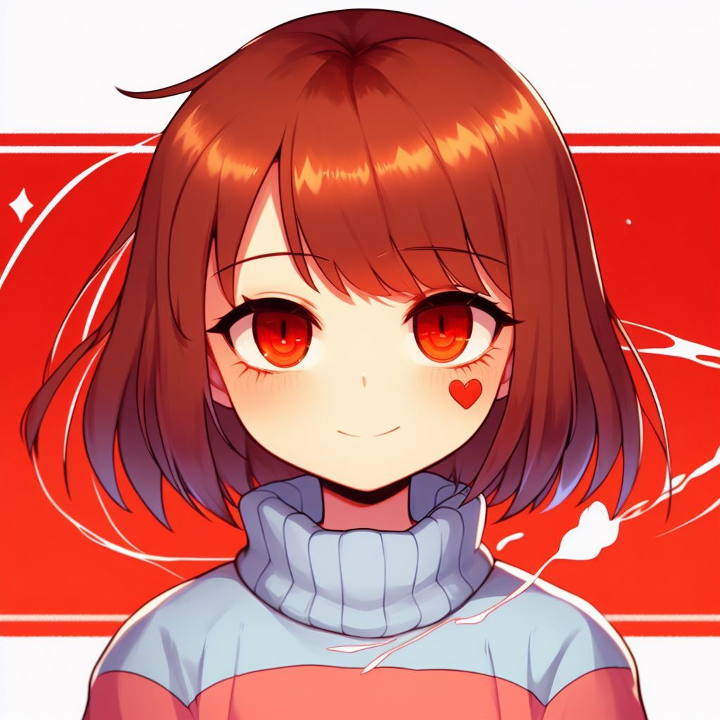 Frisk from Undertale - AI Generated Artwork - NightCafe Creator