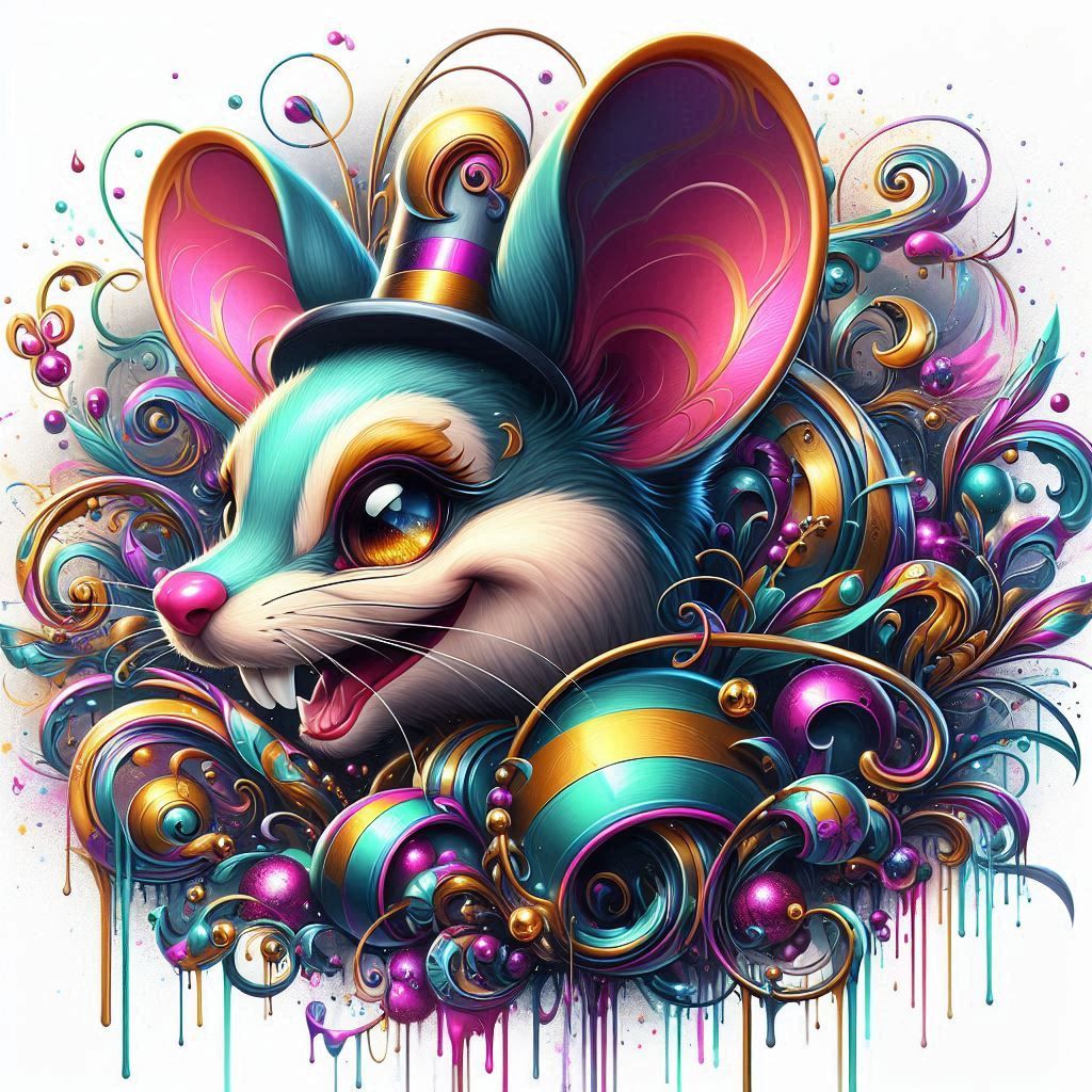 Mardi Gras Mouse
