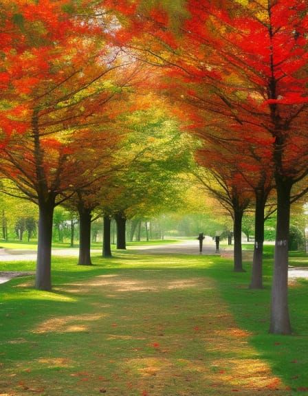 Central Park in Fall