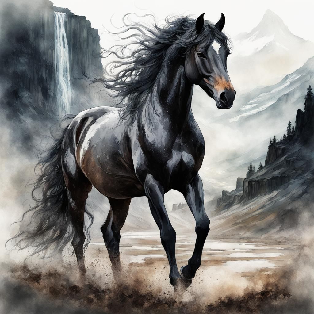 My horse   by @Ian Evans