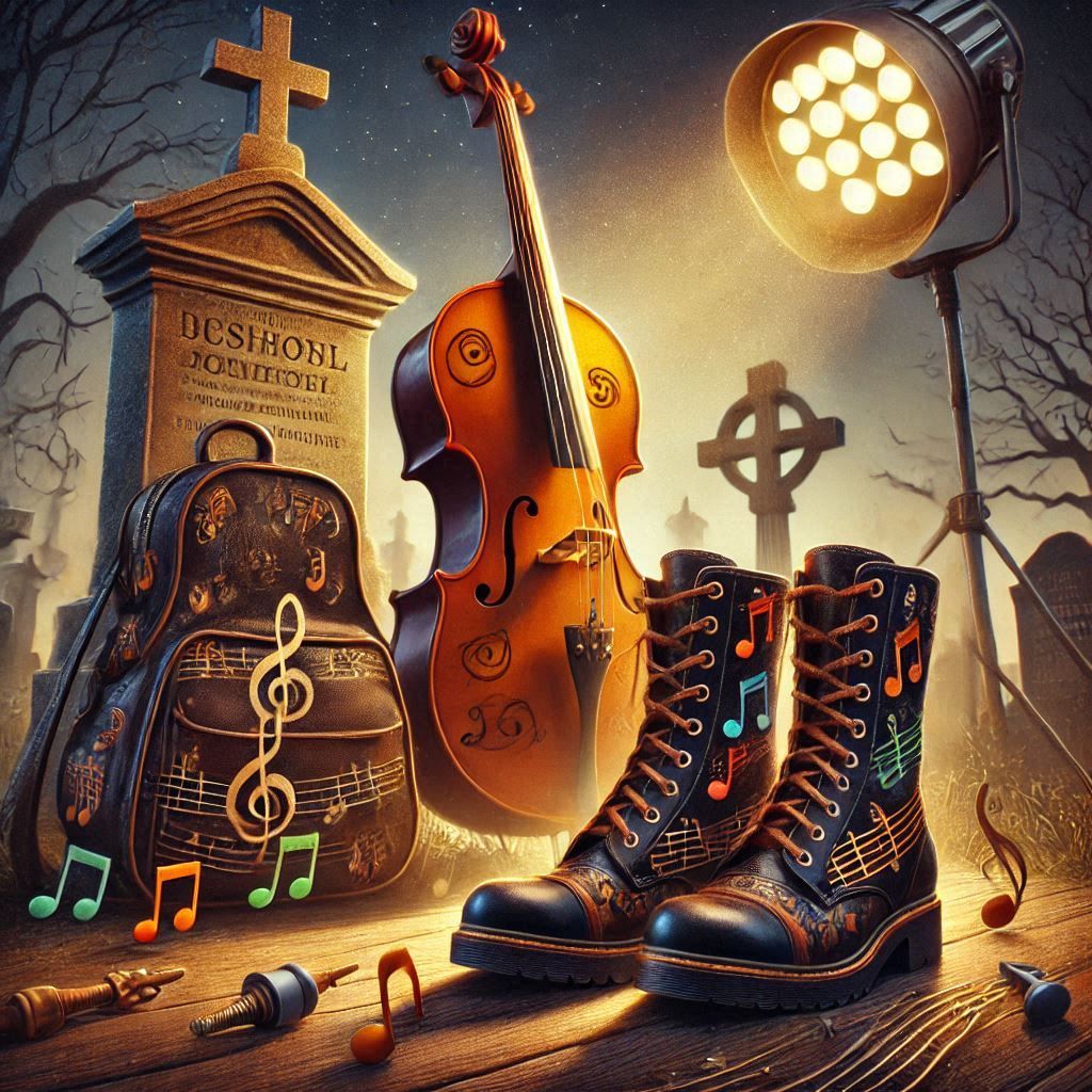 Musical bag and boots