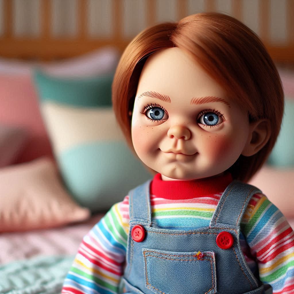 Chucky looking cute and well-behaved