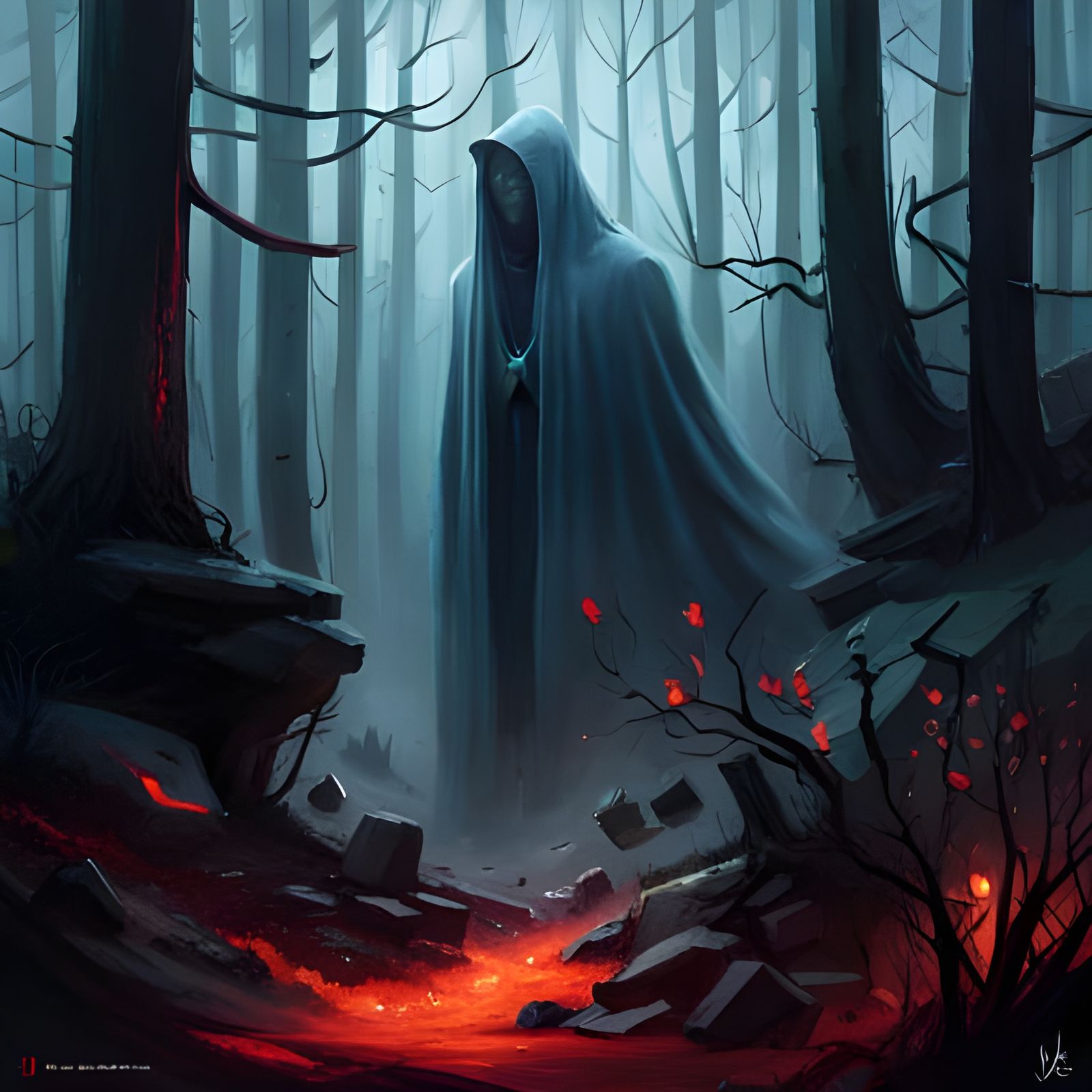 Spooky forest