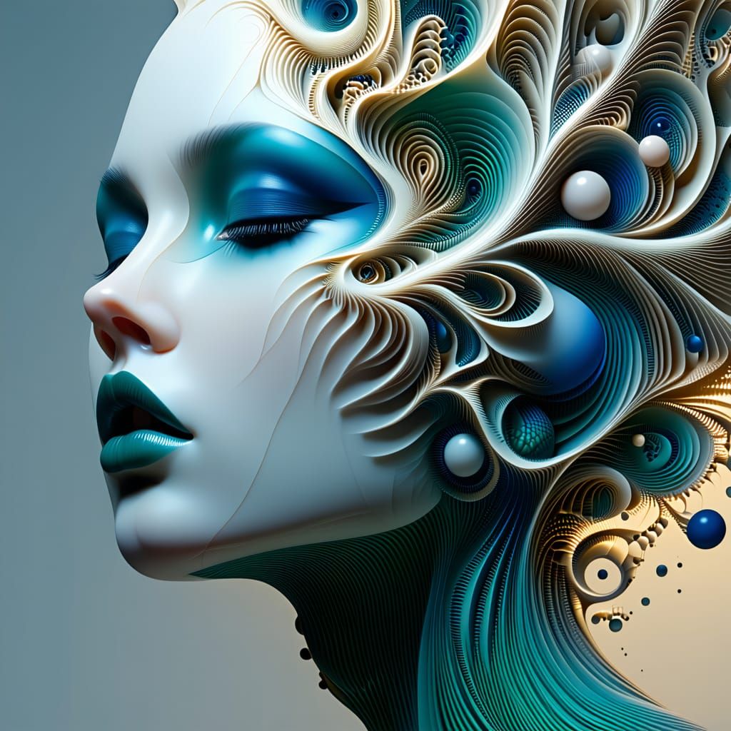 Fun With SD3.5 - Beautiful Zentangles