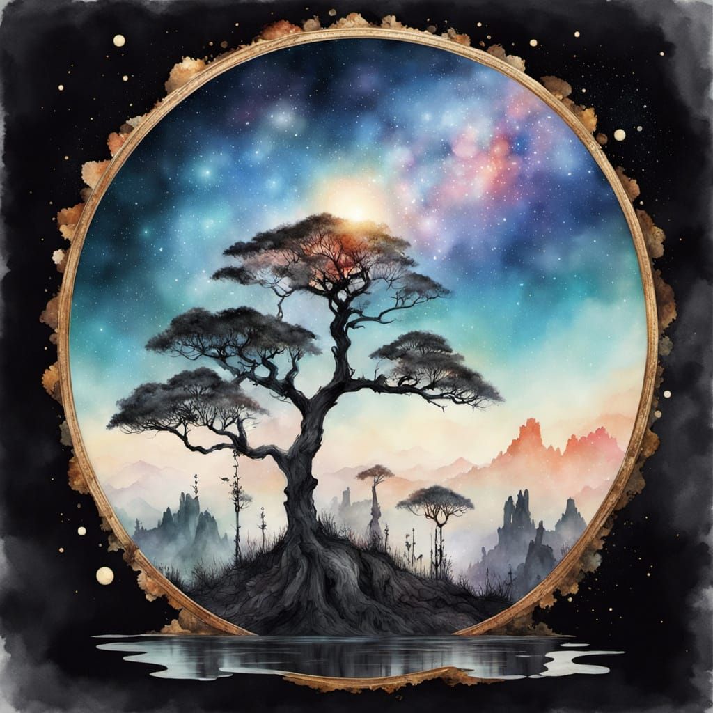 Yin Yang Coastal Tree