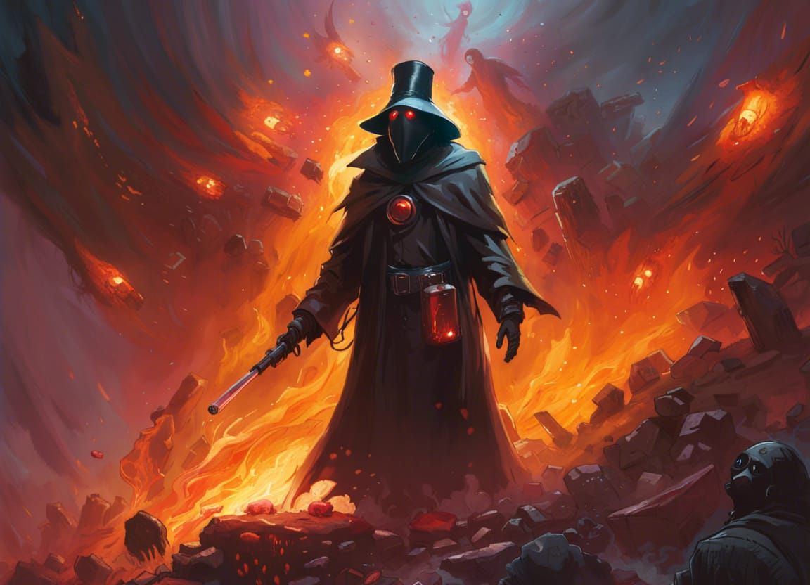 Pyromancer - AI Generated Artwork - NightCafe Creator