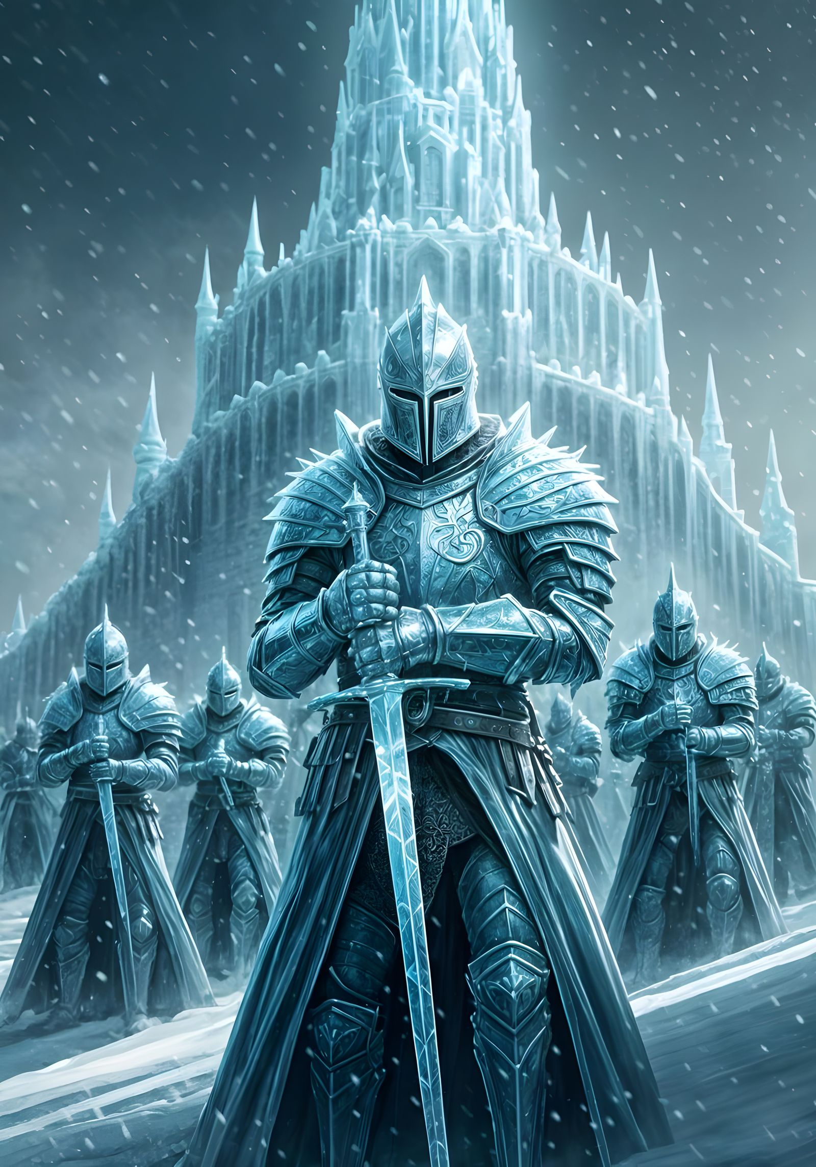 Icy sentinels  by @Ria Carrma