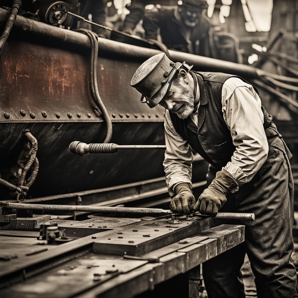 The steel welder  by @Chris Perver
