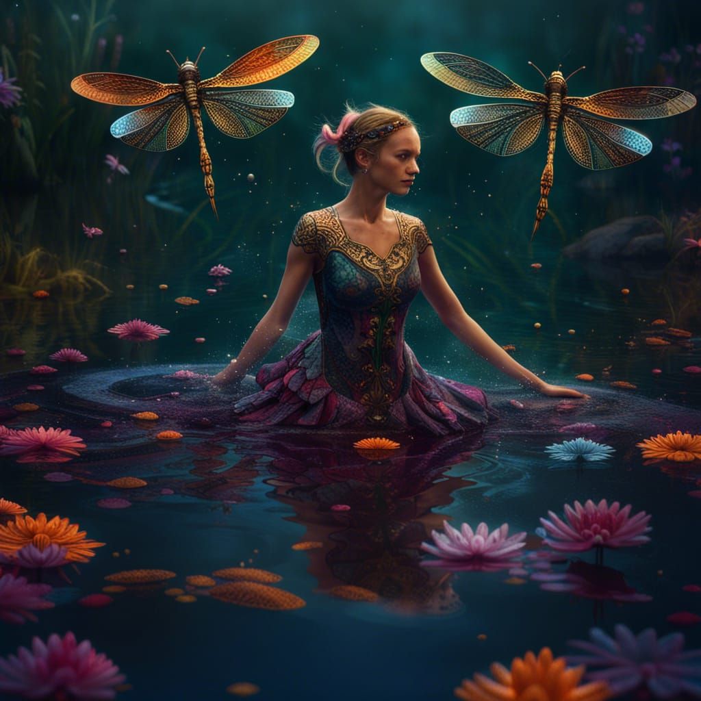 Lily dragon dance  by @LuxMaeLiv