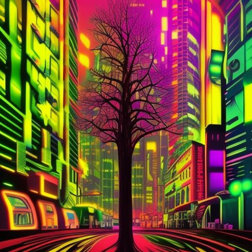 Neon city