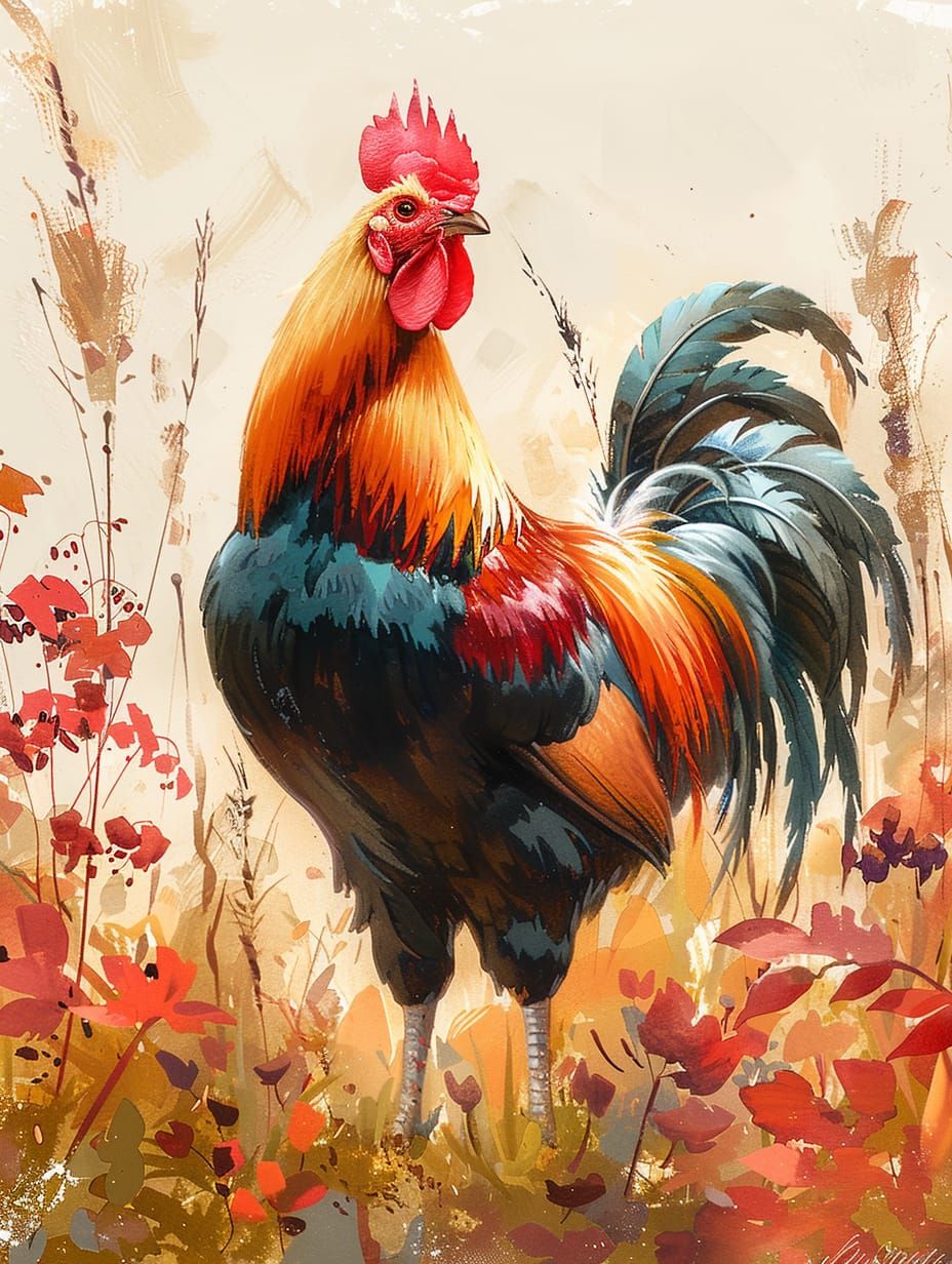 Proud Rooster