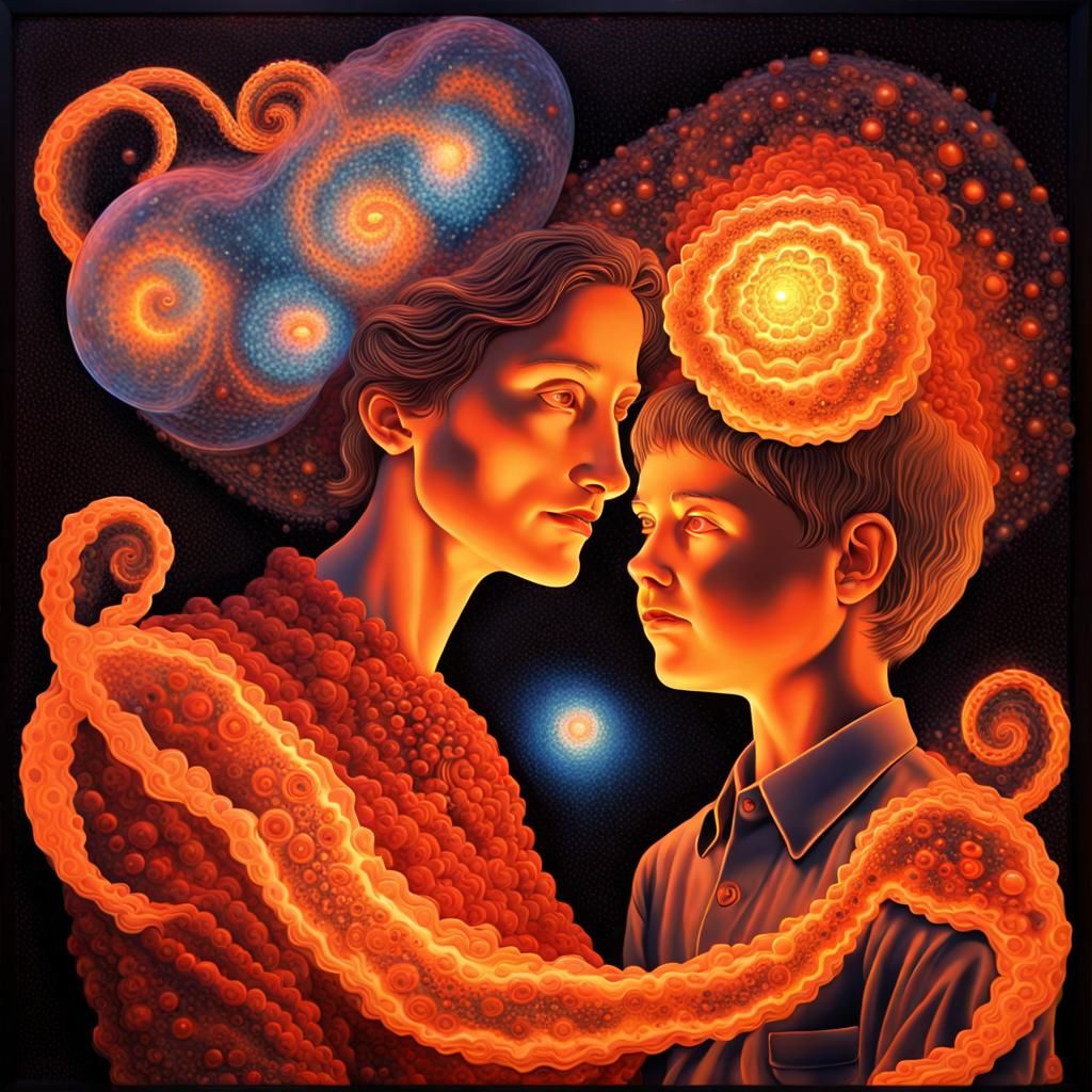 Cosmic Memory - AI Generated Artwork - NightCafe Creator