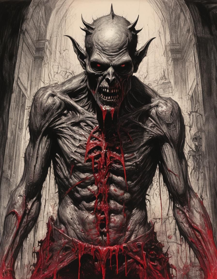 Terror spectrum in hyperdetailed,zombiecore, academic infuse...