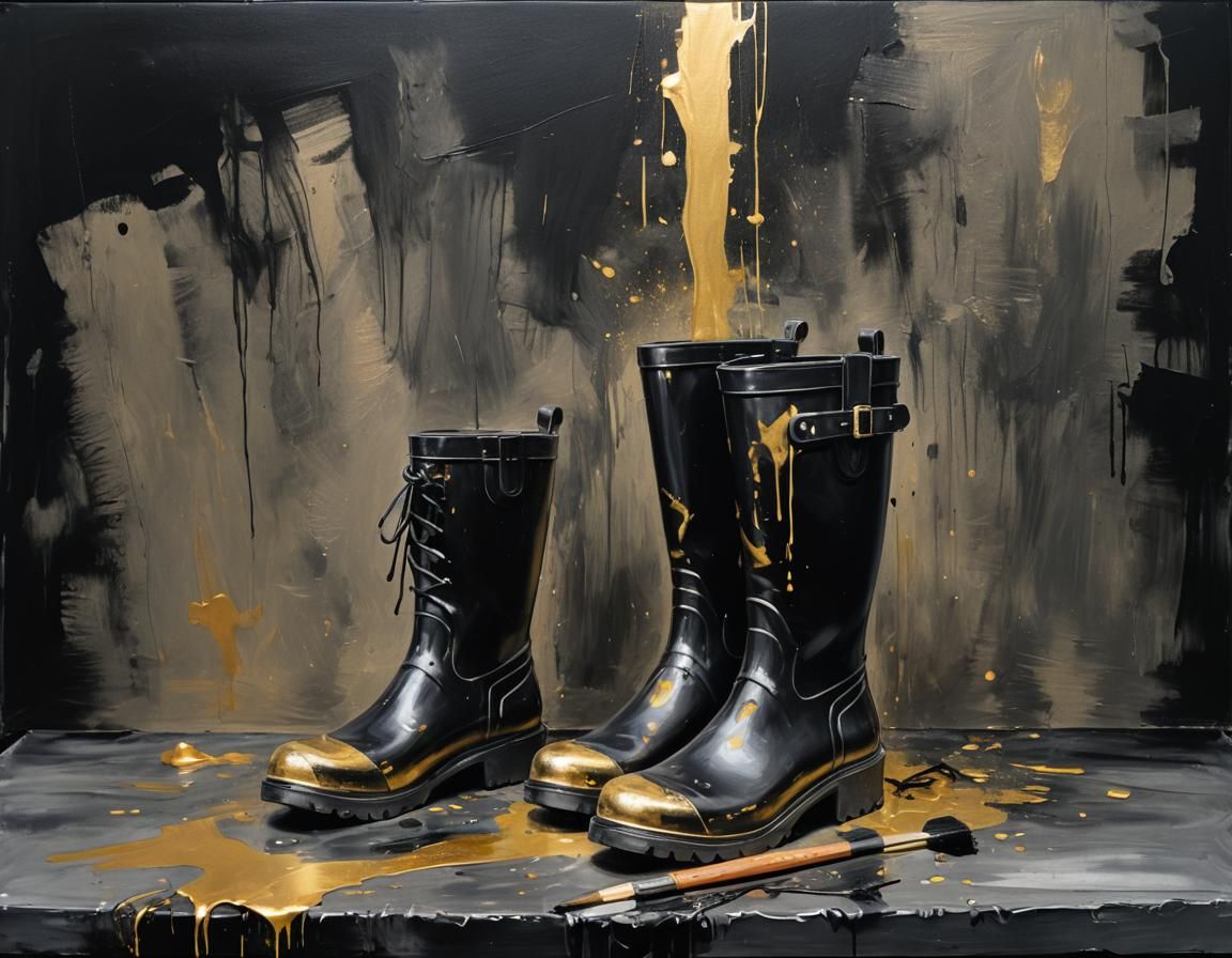 Rubber Boots AI Generated Artwork NightCafe Creator