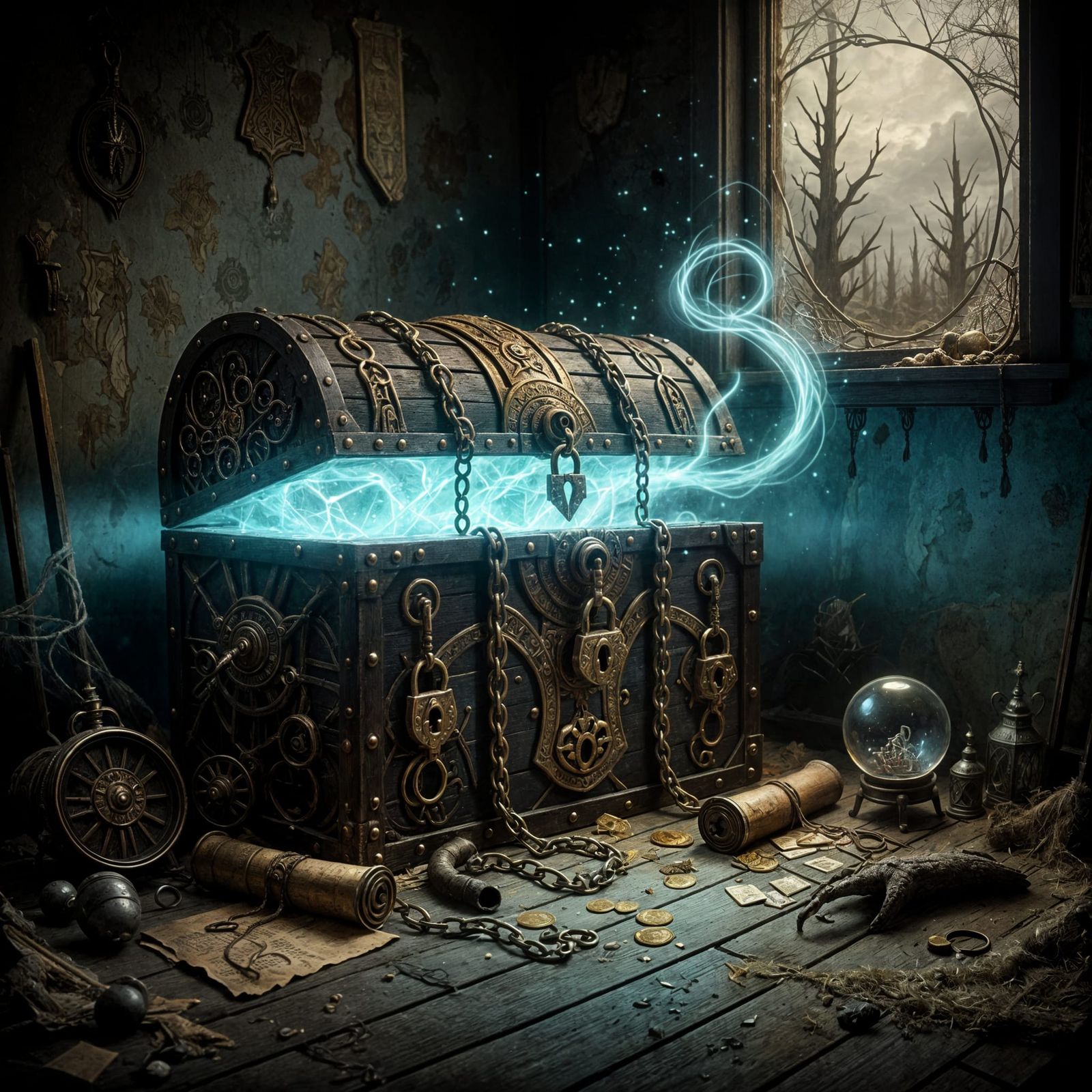 Magical Treasure Chest  by @JenG